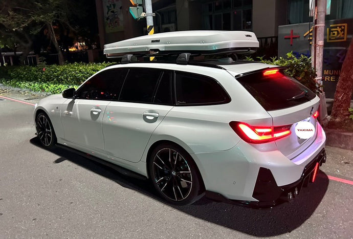 車款實裝系列》BMW 3 touring：客製烤漆 GrandTour Lo 車頂箱